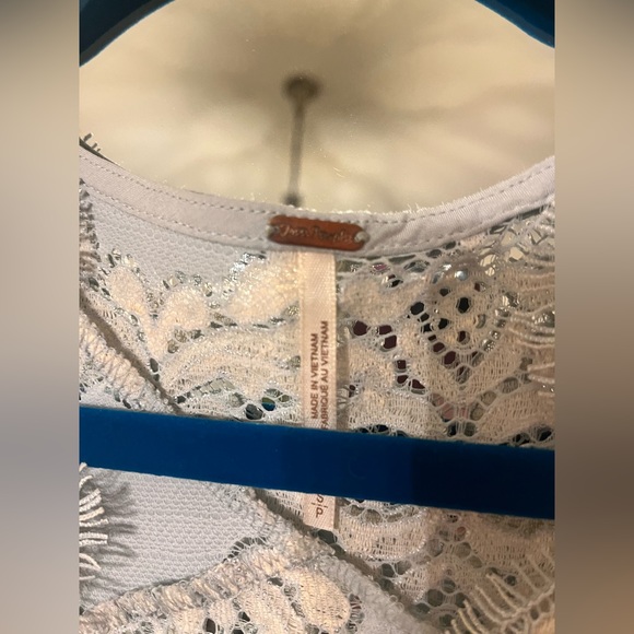 Free People Lace Overlay Shift Dress - Picture 7 of 7